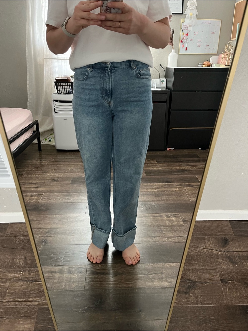 H&M Light Blue Denim High-Rise Jeans - Picture 5 of 6